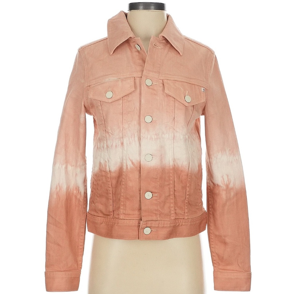 Pink Ombre Denim Jacket